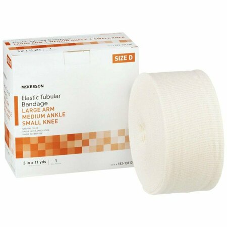 MCKESSON SPANDAGRIP McKesson Elastic Tubular Support Bandage, 3 Inch x 11 Yard, 18PK 182-13113D